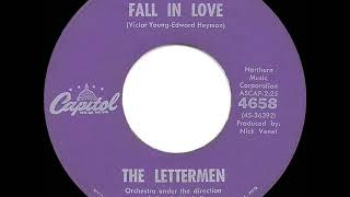 1962 HITS ARCHIVE When I Fall In Love  Lettermen mono 45 single version [upl. by Aderfla]