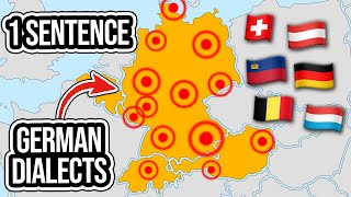 38 Different German Dialects Trying To Say The Same Sentence  MAJOR Differences 🤯🇩🇪 [upl. by Adnoel]