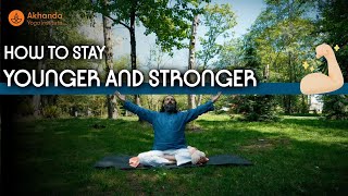 How To Stay Younger And Stronger  Yoga To Stay Youthful  Practice with Dr Yogrishi Vishvketu [upl. by Gaddi980]