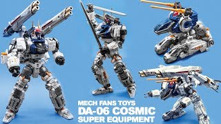 Transformers Diaclone DiaBattles V2 Cosmo Manuver Type KO MFT Lost Planet DA06 Robot Toys [upl. by Topper926]