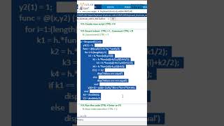 Keyboard shortcuts within MATLAB Shorts [upl. by Jessie]