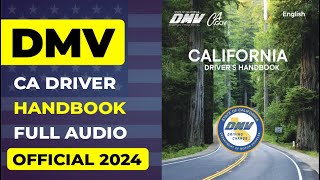 California Drivers Handbook 2024  DMV Handbook California 2024 [upl. by Ubana]