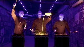 Blue Man Group EPIC Paint Drumming Music Video 🥁 🎨 [upl. by Naeloj534]