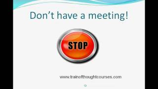 6 Secrets Of Effective Meetings [upl. by Zebulen995]