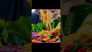 ASMR MUKBANG CHICKEN CHOW MEIN 🔥spicyfoodie mukbang asmr asmrsounds [upl. by Ycrad]