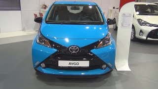 Toyota Aygo 10 VVTi 69 hp Xcite 5MT 2016 Exterior and Interior in 3D [upl. by Cung]