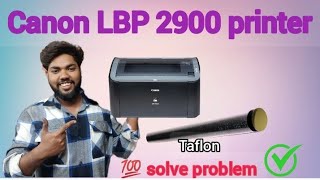 How To Open Canon LBP 2900 Printer  Paper Jam Problem  Change Teflon [upl. by Popele]