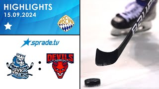 15092024  Highlights  HC Landsberg Riverkings vs Devils UlmNeuUlm [upl. by Aerdnas]