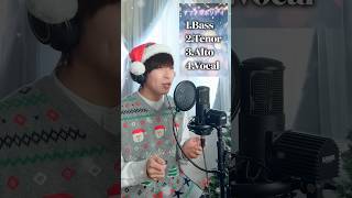 口だけでクリスマスCMソング🎅すてきなホリデイ❄︎ beatbox acapella [upl. by Neibaf]