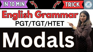 Modals  modal verbs  modal auxiliaries  English grammar  modals in easy way [upl. by Carmina35]