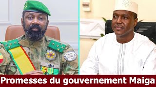 Mali en marche  8 priorités du nouveau gouvernement Maiga [upl. by Tiffanle843]