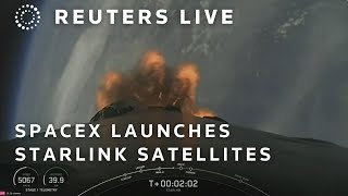 LIVE SpaceX launches another batch of Starlink satellites [upl. by Dabney102]