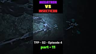 Megatron vs Insecticon  tfp  season 2  episode 4  cartoon edit  short viral whatsappstatus [upl. by Yelruc885]