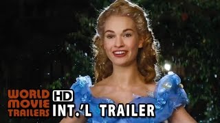 Cinderella Official International Trailer 2 2015  Lily James HD [upl. by Nonnac]