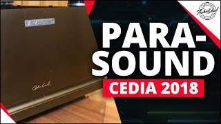 CEDIA 2018  Parasound JC 5 P 6 HINT 6 amp Richard Schram [upl. by Launcelot]