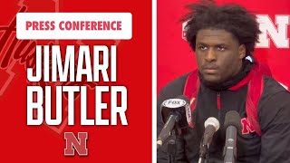 Nebraska Football DL Jimari Butler talks after Nebraska’s 567 loss at Indiana I HuskerOnline I GBR [upl. by Aicitan610]