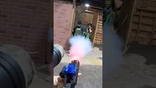 Testing my New Airsoft Grenade launcher 😂 trending airsoft gameplay [upl. by Elbertina]