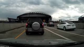 Driving to Seattle Mariners game timelapse [upl. by Korie]