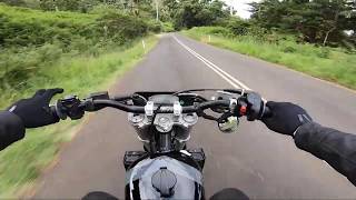 KTM 300 EXC Street Tracker  2 STROKE RAW AUDIO [upl. by Crosley786]