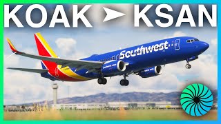 MSFS LIVE  ❤️Southwest OPS💙  Oakland OAK ✈ San Diego SAN  PMDG 737800  VATSIM  msfs2020 [upl. by Higgs]