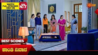 Shanthi Nivasa  Best Scenes  09 Dec 2024  Kannada Serial  Udaya TV [upl. by Sirrad]