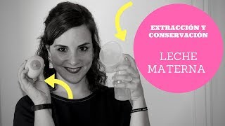 EXTRACCIÓN Y CONSERVACIÓN de leche materna Actualidad Matrona [upl. by Warfold]