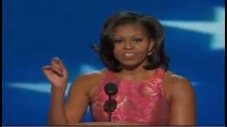 Michelle Obamas full DNC speech [upl. by Yesdnil]