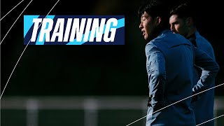 PENALTY PRACTICE IN TOTTENHAM HOTSPUR TRAINING AHEAD OF MAN CITY CLASH [upl. by Flint]