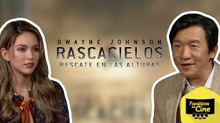 Chin Han y Hannah Quinlivan comparten sus desafíos en Rascacielos [upl. by Nananne]