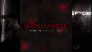 MARJAANEYA  SOMEE CHOHAN  TALHA ANJUM Official Audio [upl. by Dianuj811]