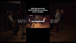 Billie Eilish Performing WILDFLOWER live at Amazon Music’s Songline shorts billieeilish [upl. by Fachini315]