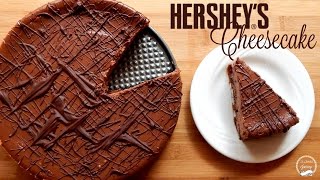 Hersheys Chocolate Cheesecake Recipe  The Sweetest Journey [upl. by Aytida]