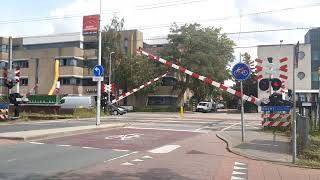 Spoorwegovergang Hilversum  Dutch Railroad Crossing [upl. by Ardnola]