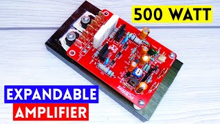 500 Watt Expandable Amplifier [upl. by Armmat]