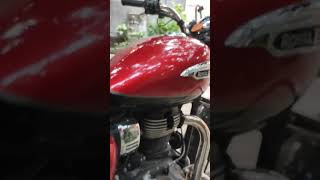 METEOR 350 EXHAUST SOUND automobile royalenfield motorcycle bikes sound [upl. by Bunni]