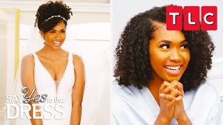 Bayleigh From Big Brother Finds a Wedding Dress  Say Yes to the Dress  TLC [upl. by Lilas]