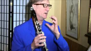 Demo and Tips Double Tonguing in the Mendelssohn Scherzo Clarinet Part [upl. by Noied400]