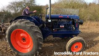 Fordson Major E27N NATCO 75 BSD 75 Litre 6Cyl Diesel Tractor 120 HP [upl. by Kuehnel760]