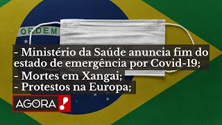 SAÚDE ANUNCIA FIM DO ESTADO DE EMERGÊNCIA  MORTES POR COVID19 NA CHINA  quotAGORAquot BOLETIM [upl. by Eissim]