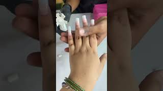 Gel nail extensions under 1000❤️ trending makeup nails naildesign nailextension shorts [upl. by Namar974]