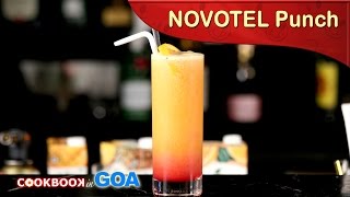 Novotel Punch Mocktail  Mocktail Fruit Punch  How to make Mixed Fruit Punch  Mocktail Recipes [upl. by Ahsieni625]