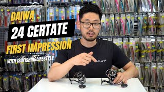 Daiwa 24 CERTATE First Impressions [upl. by Leivad]