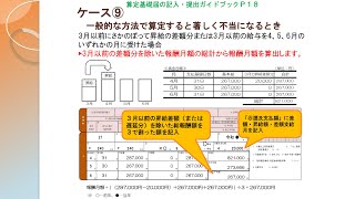 （日本年金機構）【分割版10】令和6年度算定基礎届事務説明 ケース（9）一般的な方法で算定すると著しく不当になるとき [upl. by Inesita]