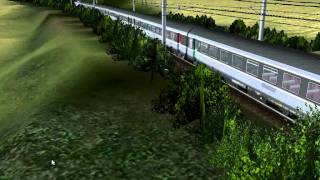 trainz BB 1004  corail avec le son des bogies [upl. by Cosme46]