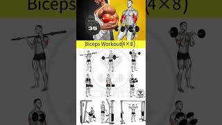 Best Biceps Workout With Dumbbell 💀Insane Result gym shorts  biceps workout at gym [upl. by Merce235]