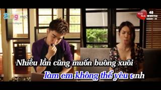 Karaoke Anh Không Sao Đâu  Chi Dân Beat Gốc [upl. by Ytinav]