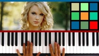 How To Play quotBegin Againquot PianoTutorial  Sheet Music Taylor Swift [upl. by Naujet]