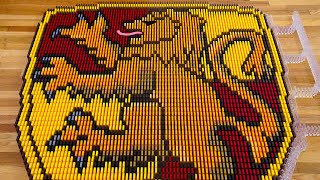 GRYFFINDOR in 15000 Dominoes Harry Potter [upl. by Avrenim]