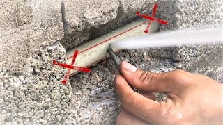 Solve your plumbing problems instantly Repair broken ppr pvc pipes that cannot lock water [upl. by Ruford]