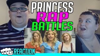 PRINCESS RAP BATTLE BELLE vs CINDERELLA REACTION🔥 [upl. by Barden199]